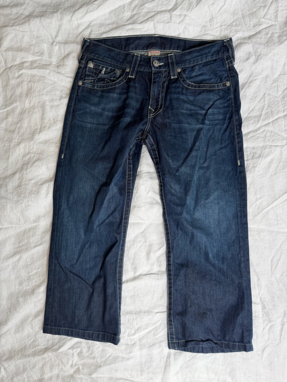 True Religion Boot Cut dark wash Jeans men’s size 33